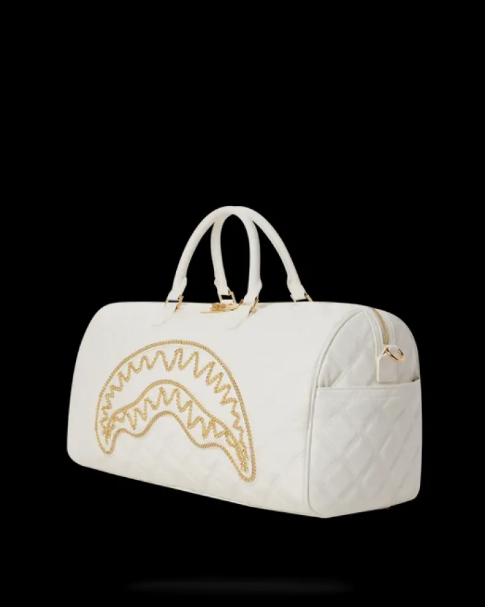 RIVIERA LE BLANC GOLD CHAIN SHARK DUFFLE>SPRAYGROUND Hot
