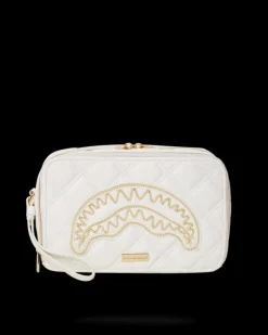 RIVIERA LE BLANC GOLD CHAIN SHARK TOILETRY BAG>SPRAYGROUND Discount