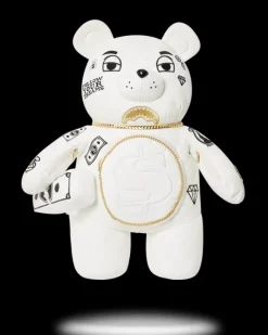 RIVIERA LE BLANC GOLD CHAIN MONEYBEAR TEDDYBEAR BACKPACK>SPRAYGROUND Best