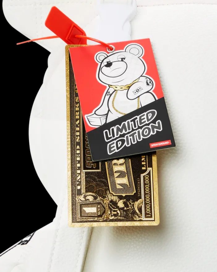 RIVIERA LE BLANC GOLD CHAIN MONEYBEAR TEDDYBEAR BACKPACK>SPRAYGROUND Best
