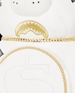 RIVIERA LE BLANC GOLD CHAIN MONEYBEAR TEDDYBEAR BACKPACK><noscript><img width=