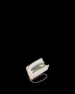 RIVIERA LE BLANC GOLD CHAIN SHARK WALLET>SPRAYGROUND Online