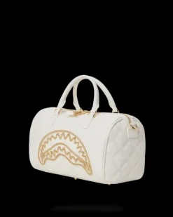 RIVIERA LE BLANC GOLD CHAIN SHARK MINI DUFFLE><noscript><img width=