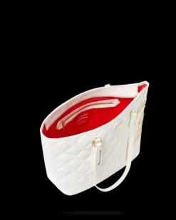 RIVIERA LE BLANC GOLD CHAIN SHARK TOTE><noscript><img width=