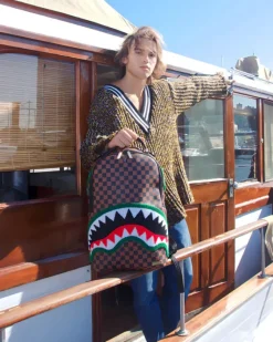 ROMEO AIR ITALIA SHARK BACKPACK>SPRAYGROUND Hot