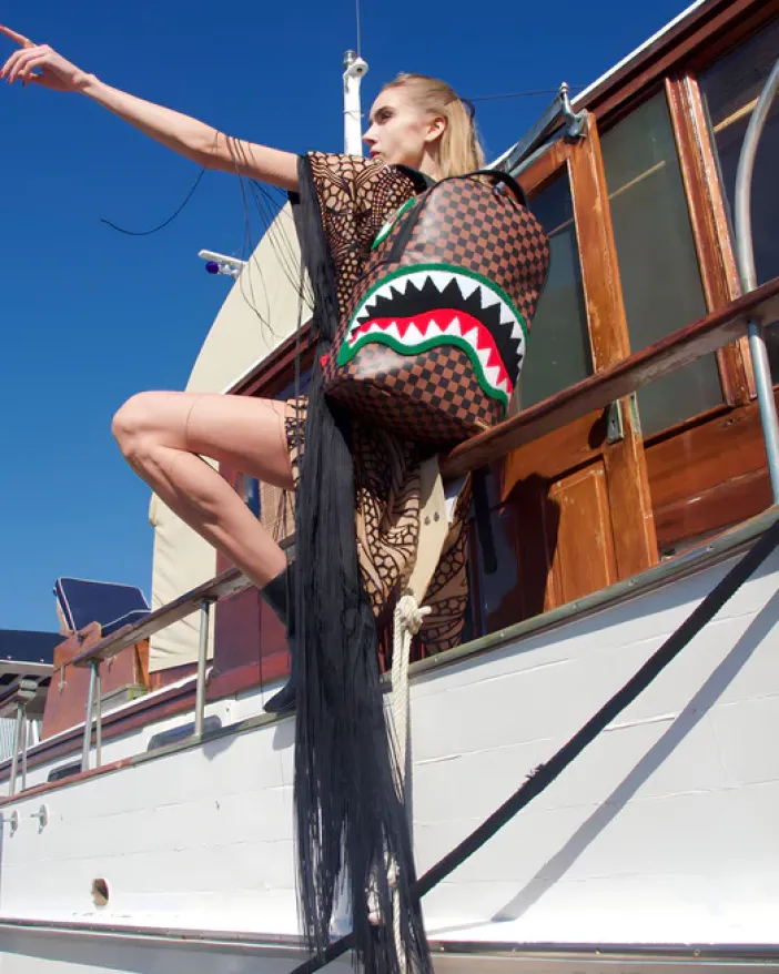 ROMEO AIR ITALIA SHARK BACKPACK>SPRAYGROUND Hot