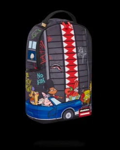 90s NICK VERTICAL SHARK BACKPACK (DLXR)><noscript><img width=