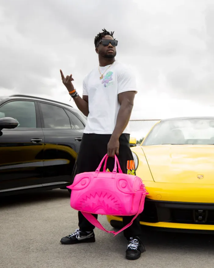 SAKURA SHOCK WAVE DUFFLE>SPRAYGROUND