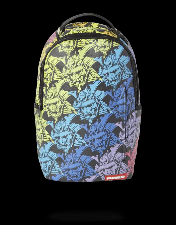 SAMURAI HEAD REPEAT BACKPACK (ONE OF ONE)>SPRAYGROUND New