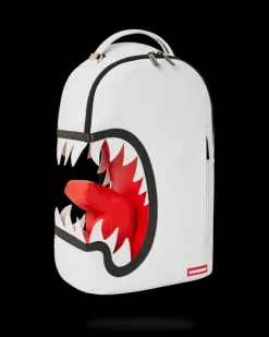 SCREAM SHARK ART PIECE BACKPACK (DLXV)><noscript><img width=
