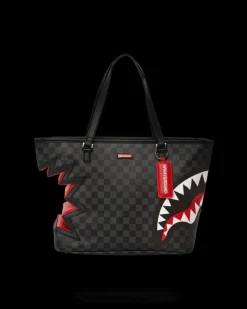 SHARK BITE SHARKS IN PARIS GRAY TOTE><noscript><img width=
