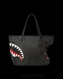 SHARK BITE SHARKS IN PARIS GRAY TOTE><noscript><img width=