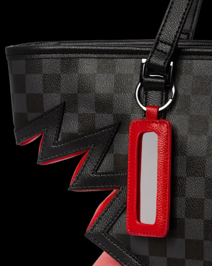 SHARK BITE SHARKS IN PARIS GRAY TOTE>SPRAYGROUND Hot