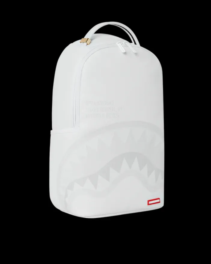SHARK CENTRAL BACKPACK WHT/WHT (DLXV)>SPRAYGROUND Clearance