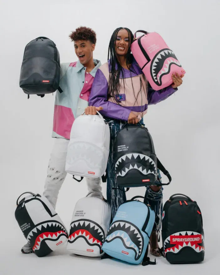 SHARK CENTRAL BLK/GRAY BACKPACK (DLXV)>SPRAYGROUND Discount