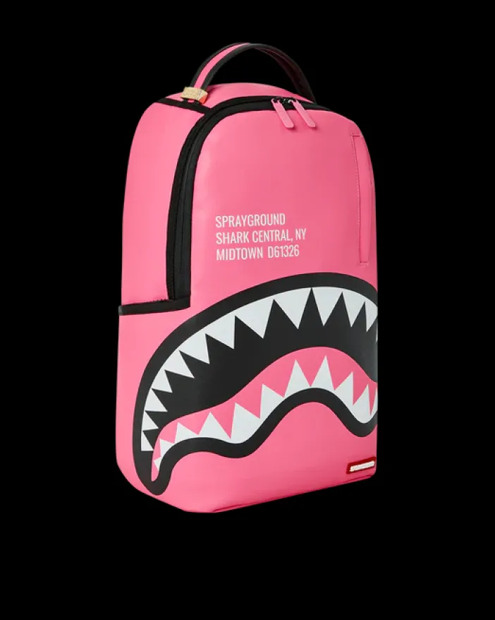 SHARK CENTRAL (PINK) BACKPACK (DLXV)>SPRAYGROUND New