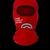 SHARK CENTRAL SKI MASK (RED)>SPRAYGROUND Best