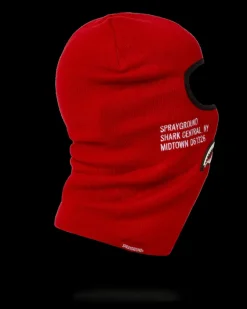 SHARK CENTRAL SKI MASK (RED)><noscript><img width=