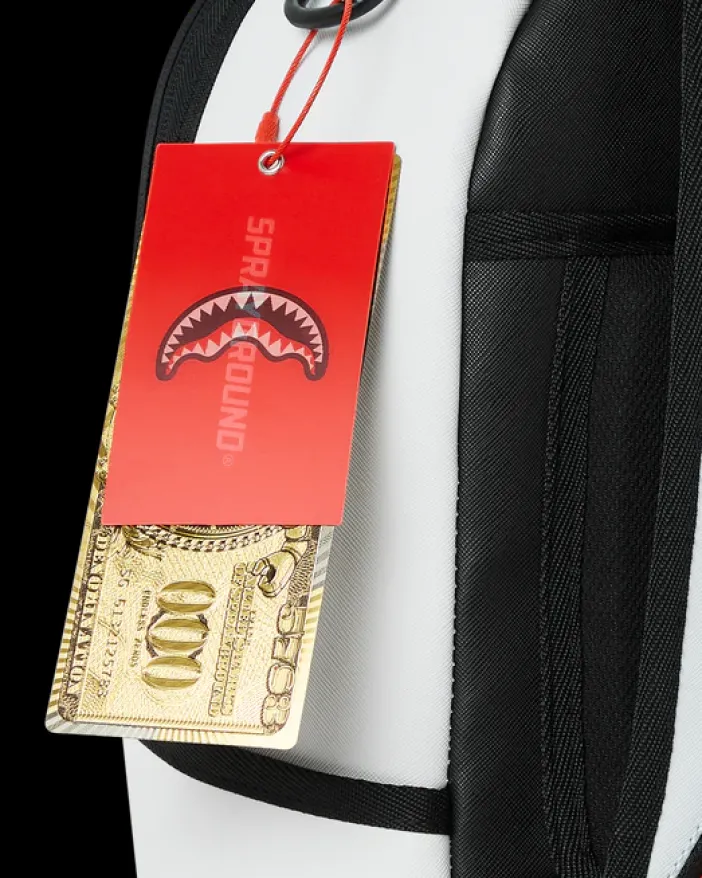 SHARK CENTRAL SPLIT BACKPACK BLK/WHT (DLXV)>SPRAYGROUND Online