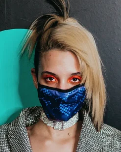 SHARK CHECK (BLUE) FACE MASK><noscript><img width=
