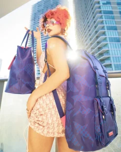 SHARK CHECK (BLUE) HILLS BACKPACK><noscript><img width=