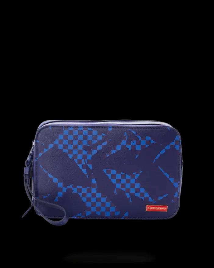 SHARK CHECK (BLUE) TOILETRY>SPRAYGROUND Discount