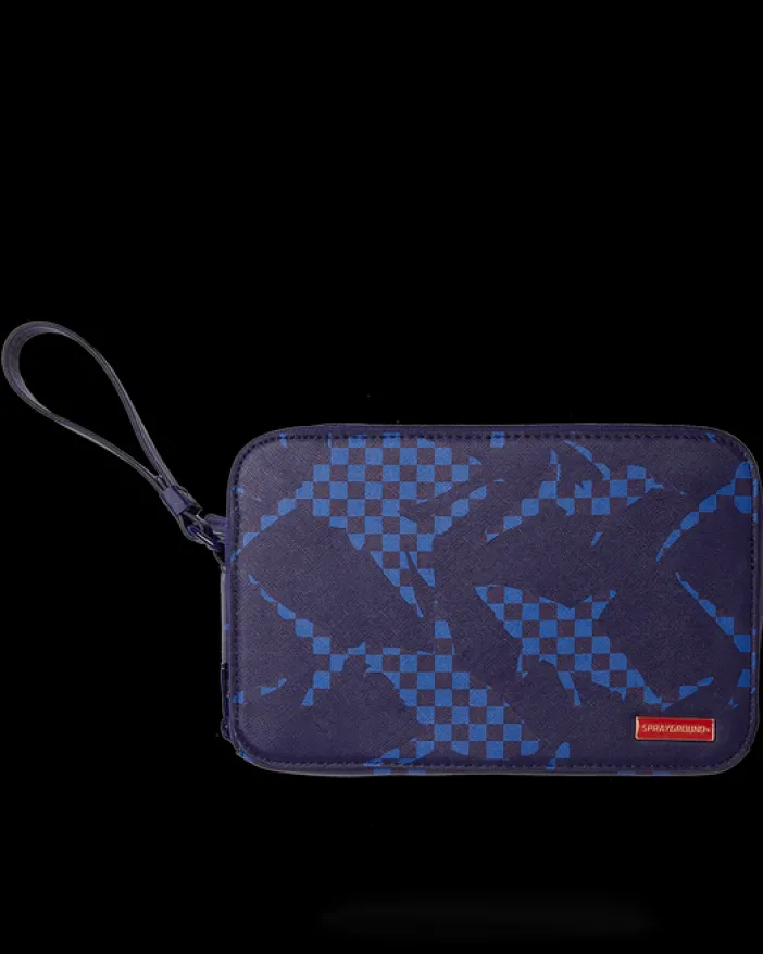 SHARK CHECK (BLUE) TOILETRY>SPRAYGROUND Discount