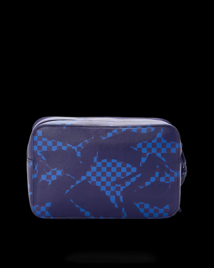 SHARK CHECK (BLUE) TOILETRY>SPRAYGROUND Discount