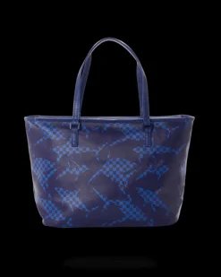 SHARK CHECK (BLUE) TOTE><noscript><img width=