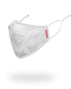 SHARK CHECK (WHITE) FACE MASK><noscript><img width=