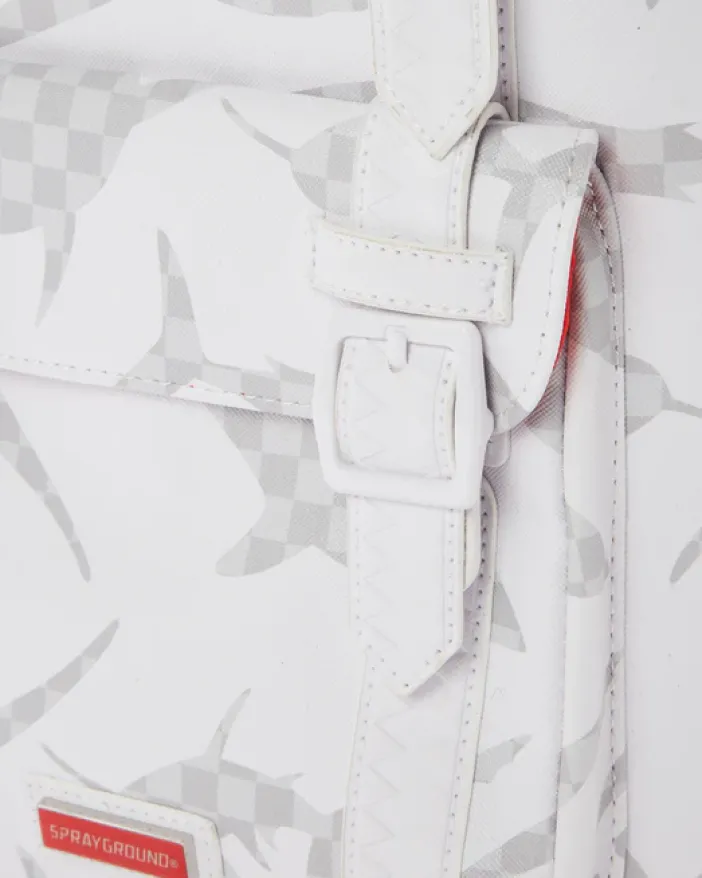 SHARK CHECK (WHITE) HILLS BACKPACK>SPRAYGROUND Clearance