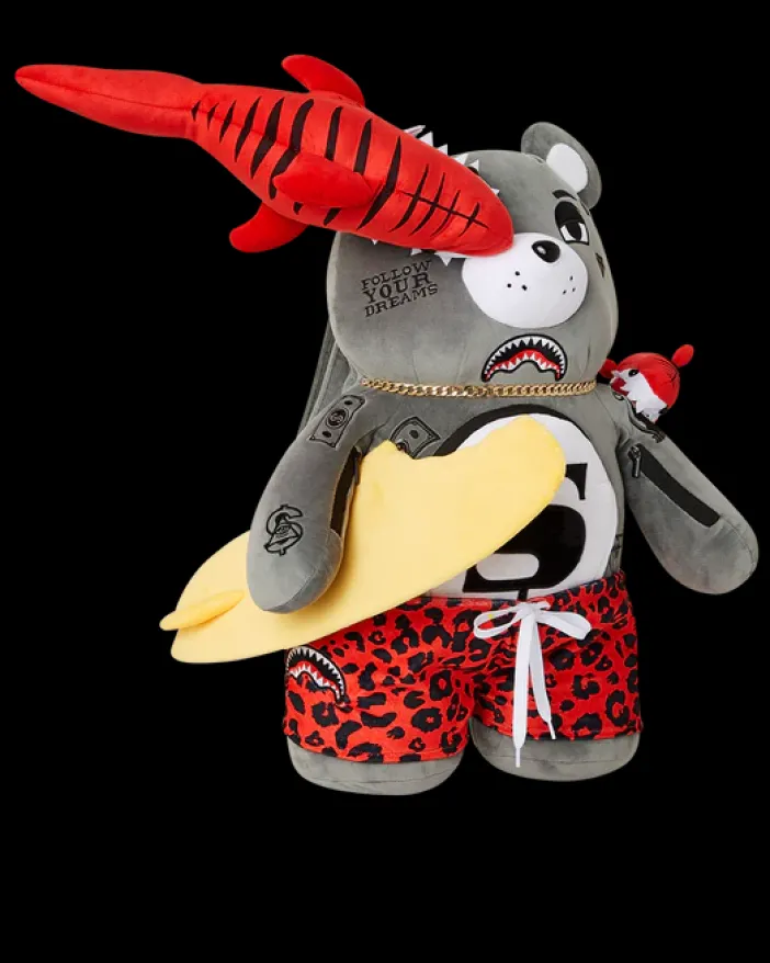 SHARK FRIENDS MONEYBEAR TEDDYBEAR BACKPACK>SPRAYGROUND Outlet