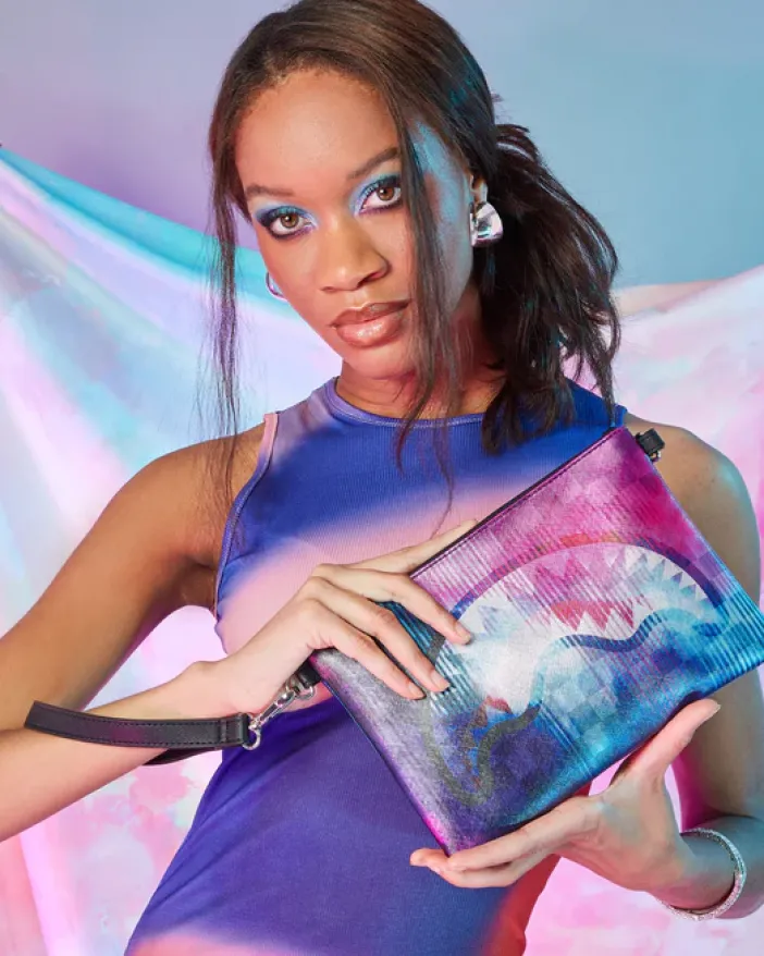 SHARKCLUB ELECTRONICA CROSSOVER CLUTCH>SPRAYGROUND Best
