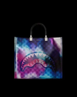 SHARKCLUB ELECTRONICA TORTUGA TOTE>SPRAYGROUND