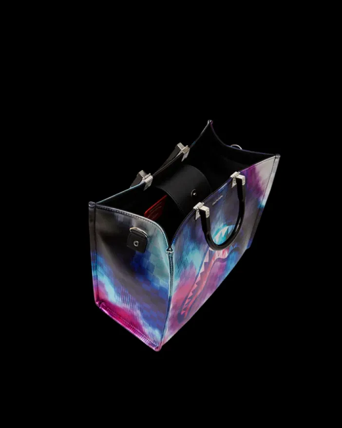 SHARKCLUB ELECTRONICA TORTUGA TOTE>SPRAYGROUND