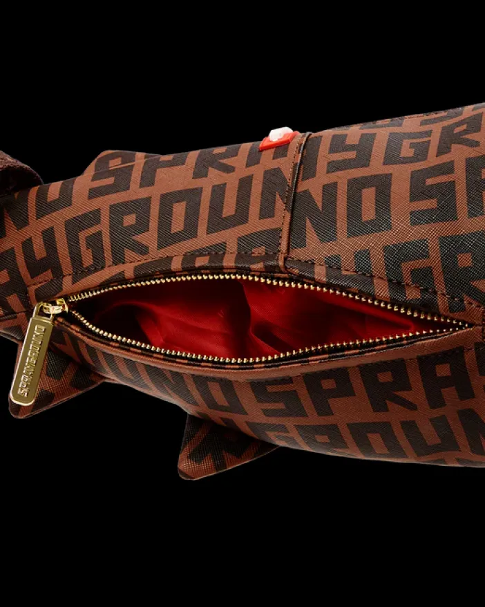 SHARKFINITY SHARK SHAPE DUFFLE>SPRAYGROUND