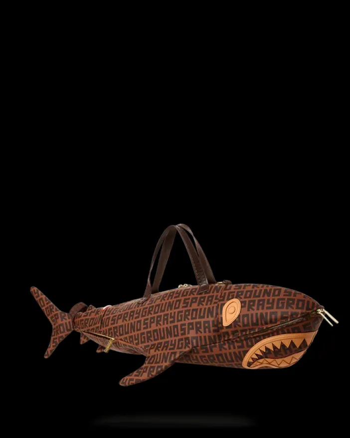 SHARKFINITY SHARK SHAPE DUFFLE>SPRAYGROUND