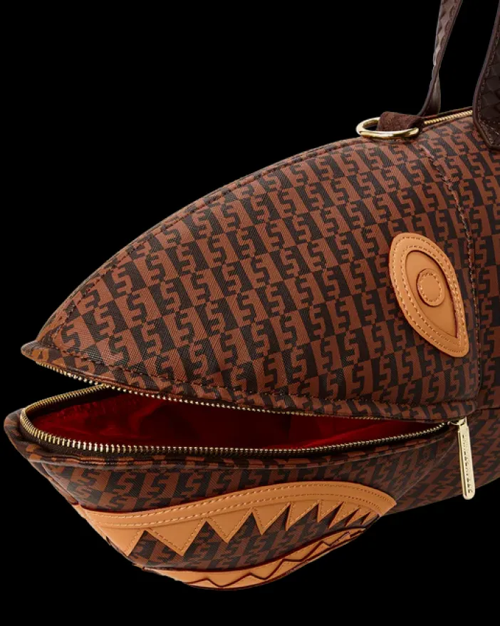 SHARKFINITY SHARK SHAPE DUFFLE>SPRAYGROUND