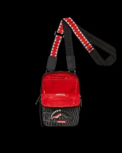 SHARKFINITY STEALTH PILOT MESSENGER SLING BAG><noscript><img width=