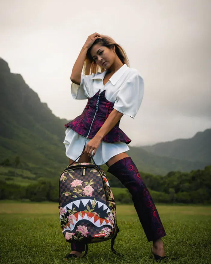 SHARKFLOWER DLX BACKPACK>SPRAYGROUND New
