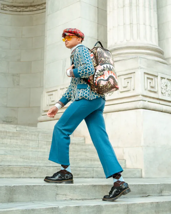SHARKFLOWER DLX BACKPACK>SPRAYGROUND New