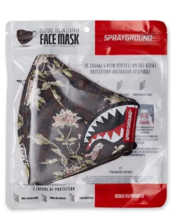 SHARKFLOWER VEGAN LEATHER FACE MASK><noscript><img width=