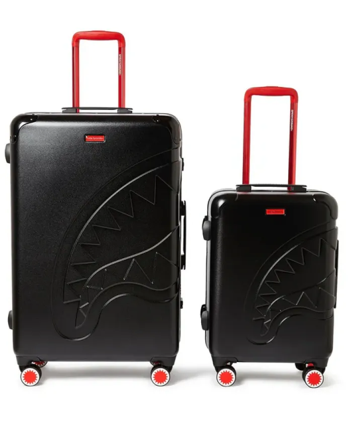 SHARKITECTURE MOLDED 2 PC LUGGAGE SET>SPRAYGROUND New
