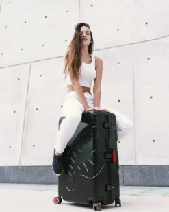 SHARKITECTURE MOLDED 2 PC LUGGAGE SET><noscript><img width=