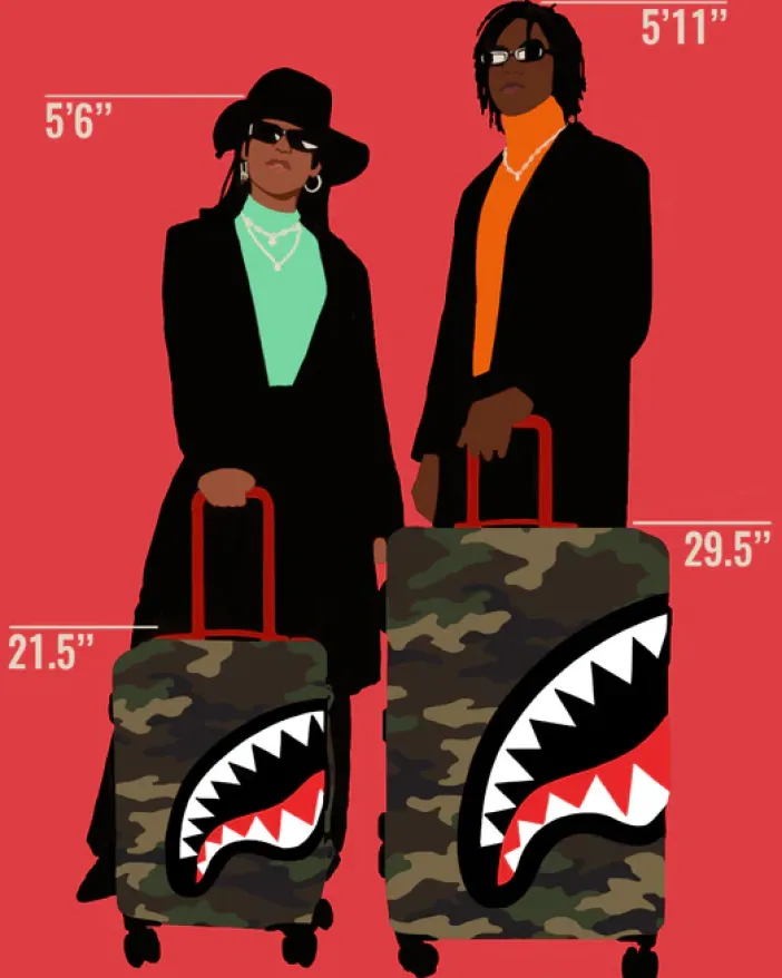 SHARKNAUTICS (CAMO) 29.5u201d FULL-SIZE LUGGAGE>SPRAYGROUND Outlet