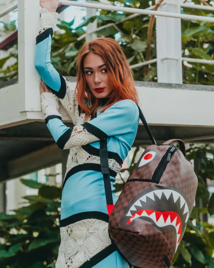 SHARKS AND SKULLS BACKPACK (DLXV)>SPRAYGROUND Outlet