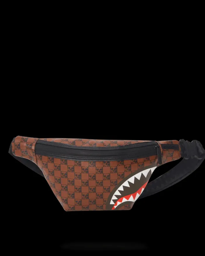 SHARKS AND SKULLS SAVVY CROSSBODY>SPRAYGROUND Clearance