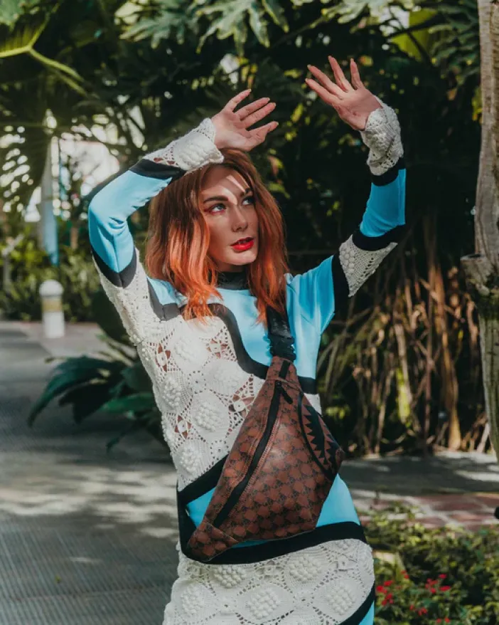 SHARKS AND SKULLS SAVVY CROSSBODY>SPRAYGROUND Clearance