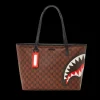 SHARKS AND SKULLS TOTE>SPRAYGROUND Discount
