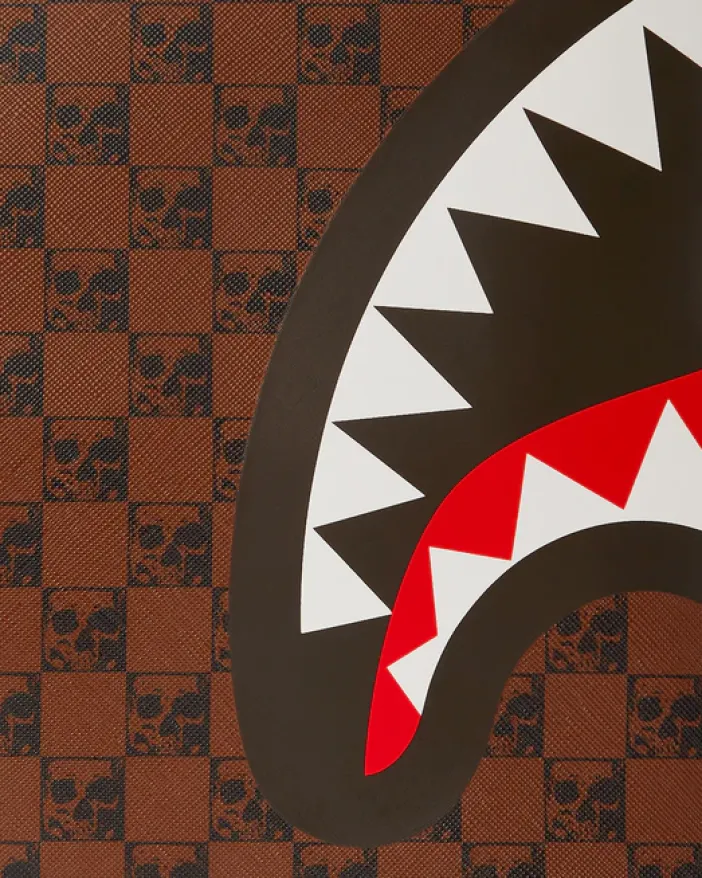 SHARKS AND SKULLS TOTE>SPRAYGROUND Discount